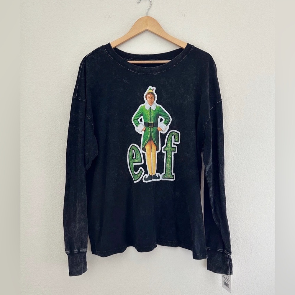 Elf Long Sleeve Graphic Tee